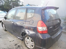 2008 HONDA FIT SPORT NAVY BLUE 1.5L AT A17694